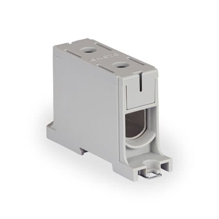 ENSTO Клеммный блок универсальный 1-полюсный, серый, Al/Cu 35-150 мм², 1000В AC/DC KE163