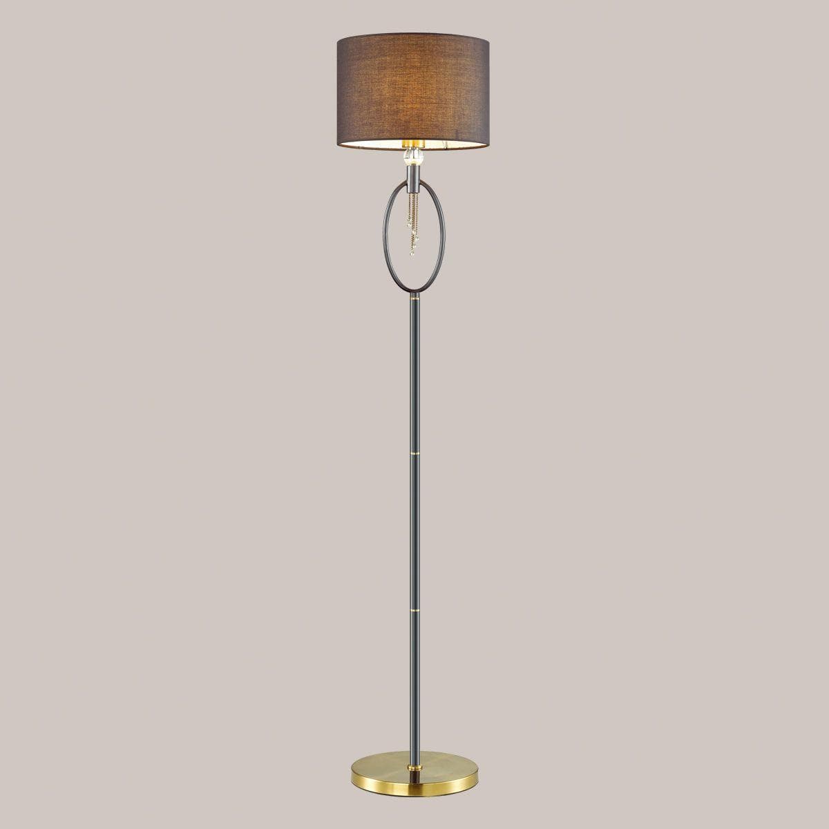 Lumion 4516/1F NEOCLASSI LN21 119 античная латунь, черный Торшер E27 60W 220V SANTIAGO — миниатюра 3
