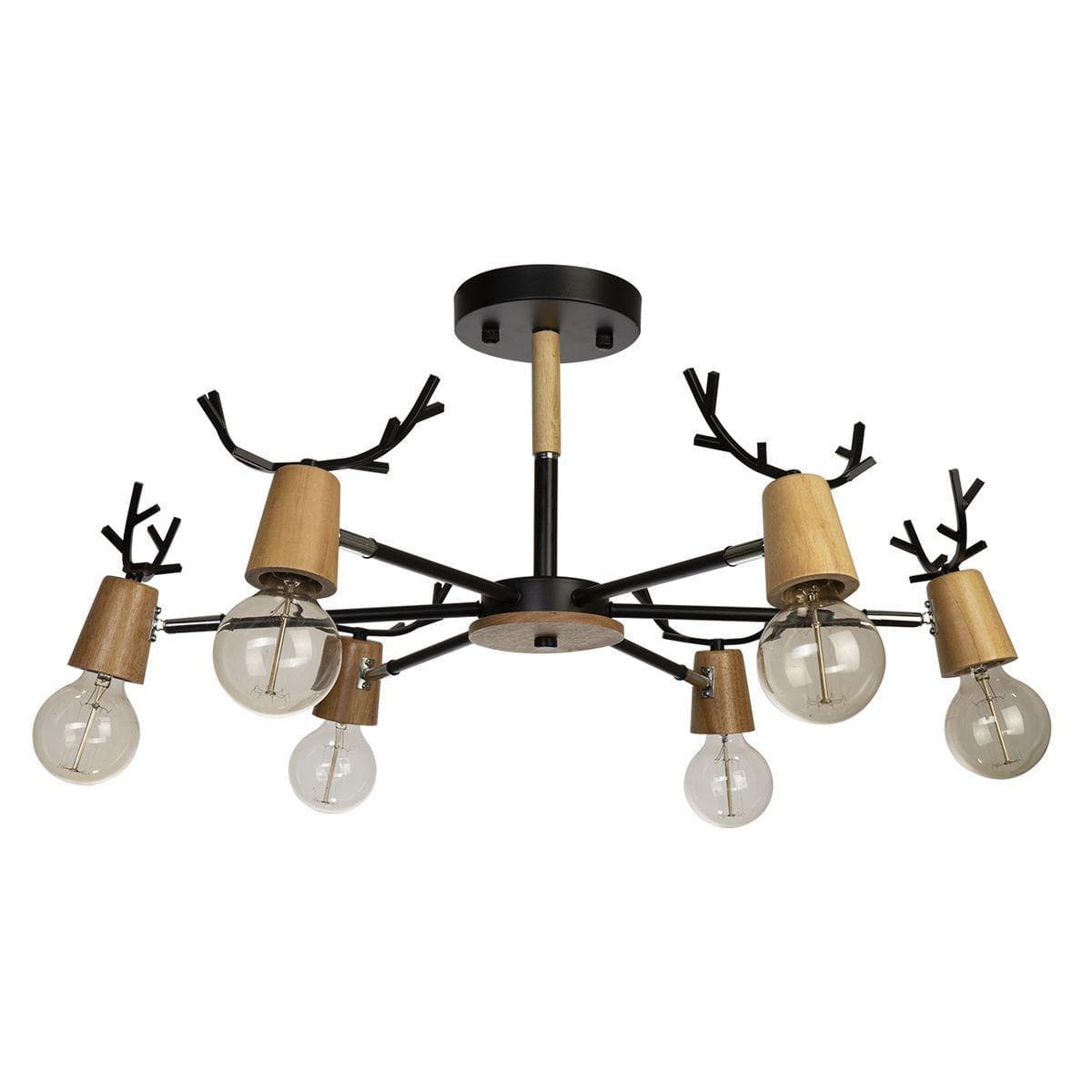 LOFT IT 10024/6 Black Светильник потолочный SVEN, шт