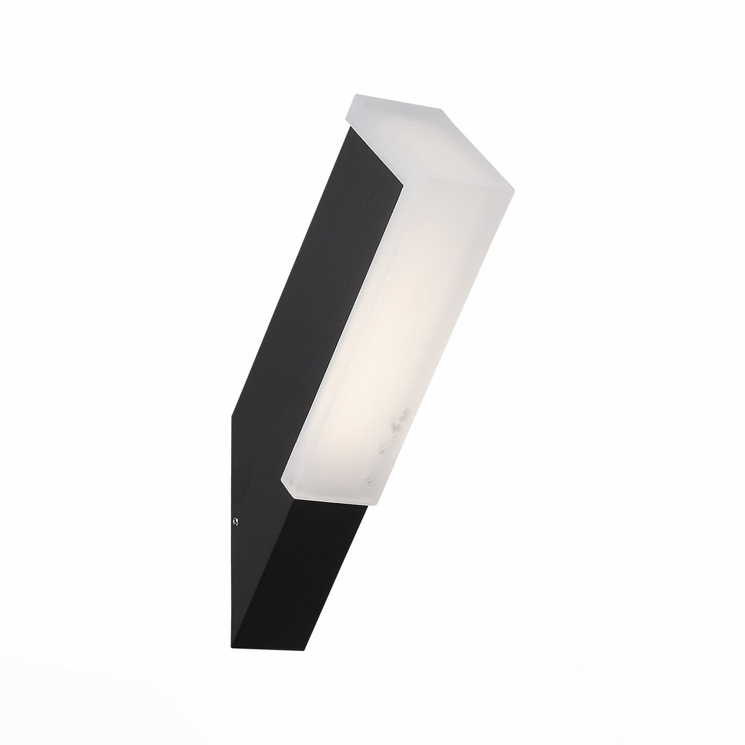 ST LUCE SL096.411.02 Светильник уличный настенный Черный/Белый LED 2*2W — миниатюра 1