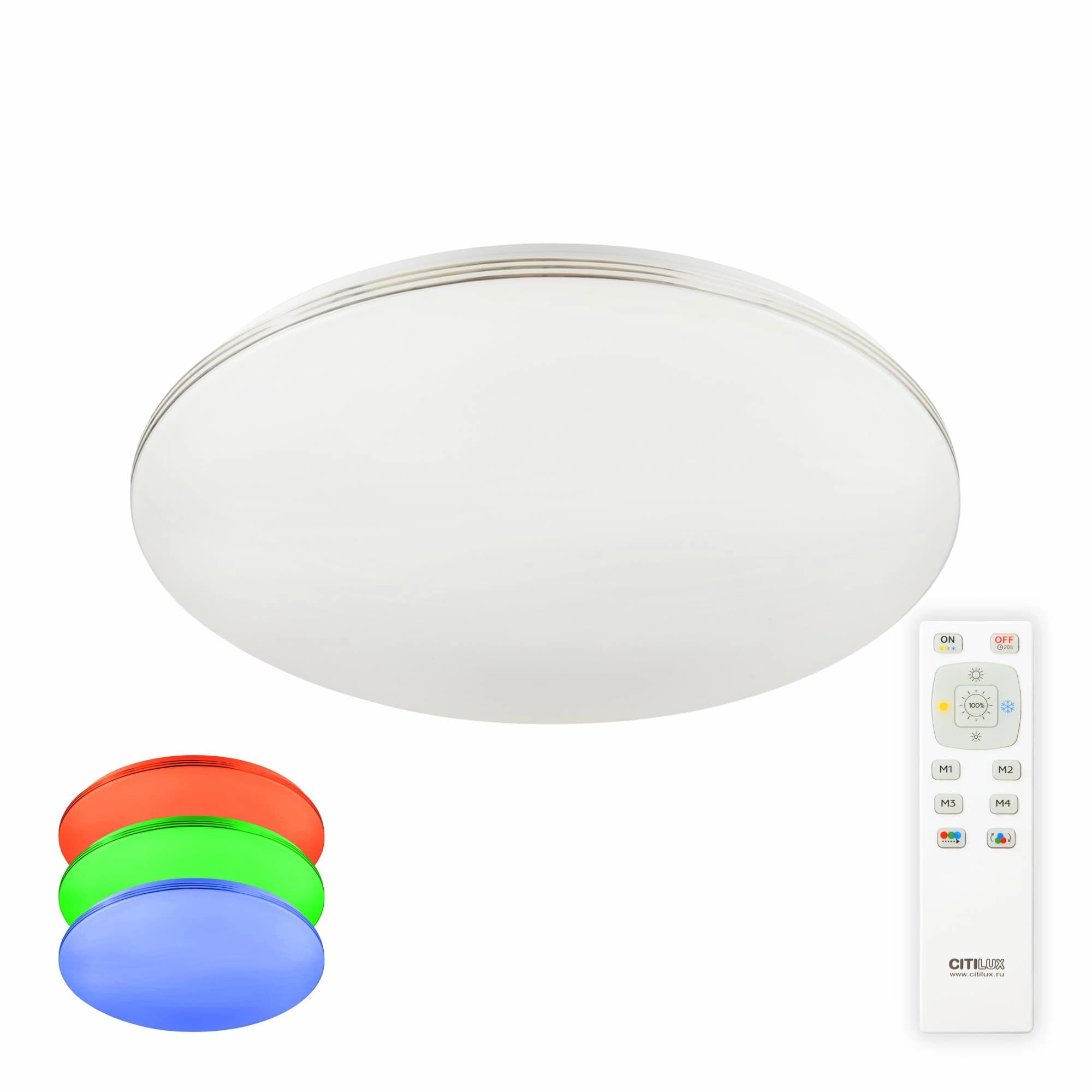 Citilux CL714480G Симпла Светильник LED с пультом
