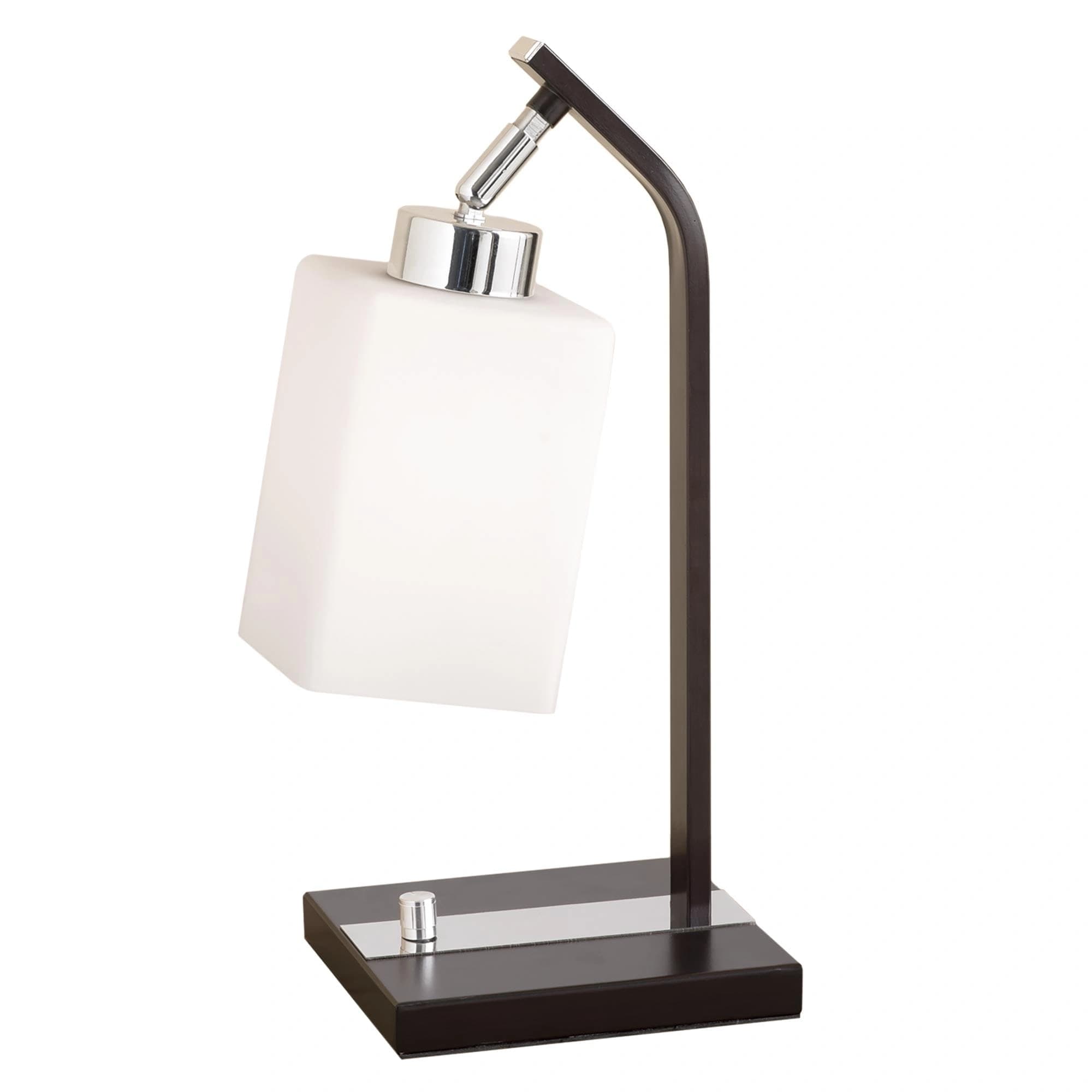 Citilux CL123811 Маркус Хром+Венге Светильник Настольный