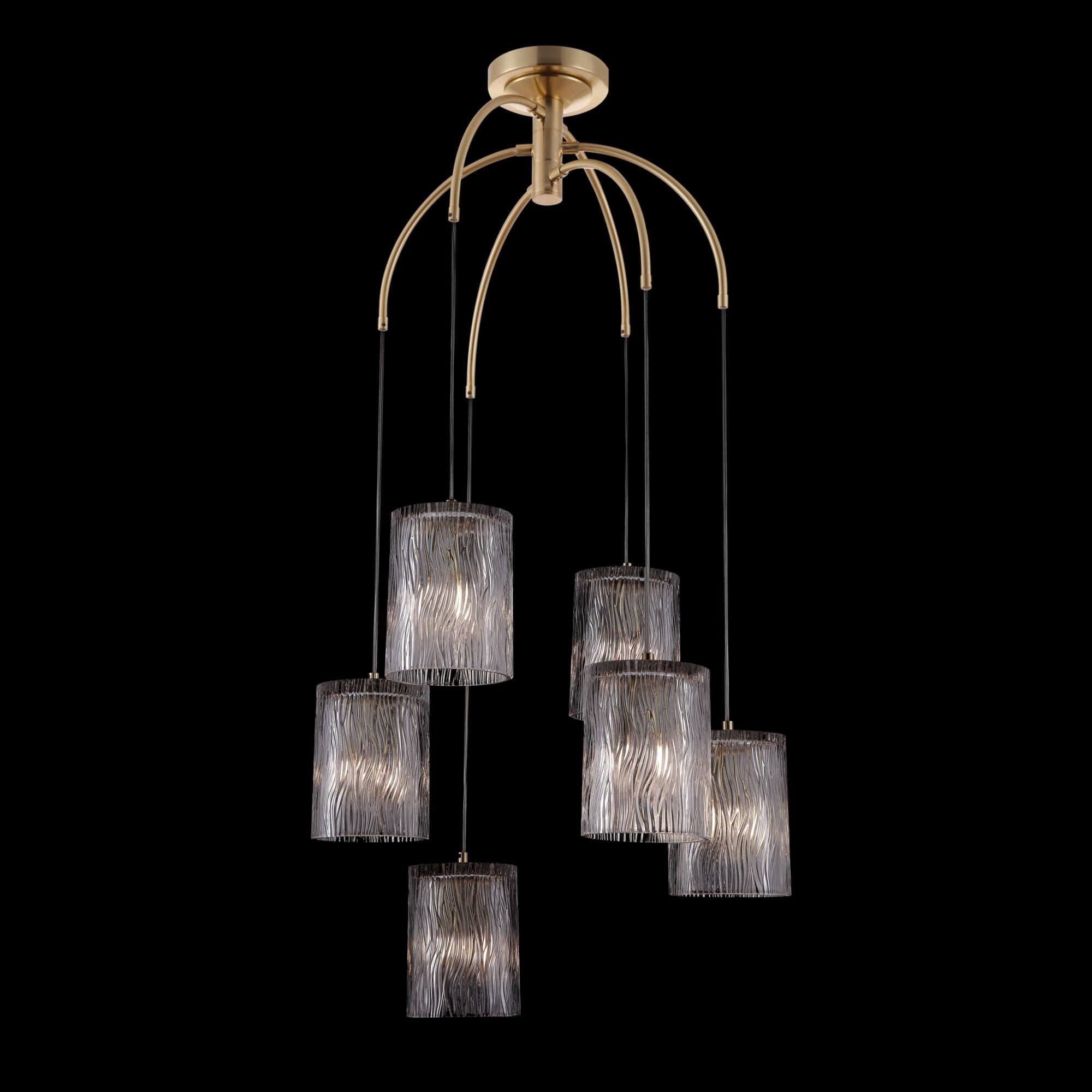 Maytoni Modern Starfall Латунь Подвесной светильник MOD042PL-06BS — миниатюра 3