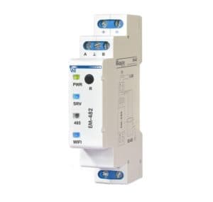 Новатек-Электро Контроллер WEB- доступа ЕМ-482, 12-24В, управление Modbus-оборудованием WI-FI модуль,  (с бесплатным облачным сервисом мониторинга) вс