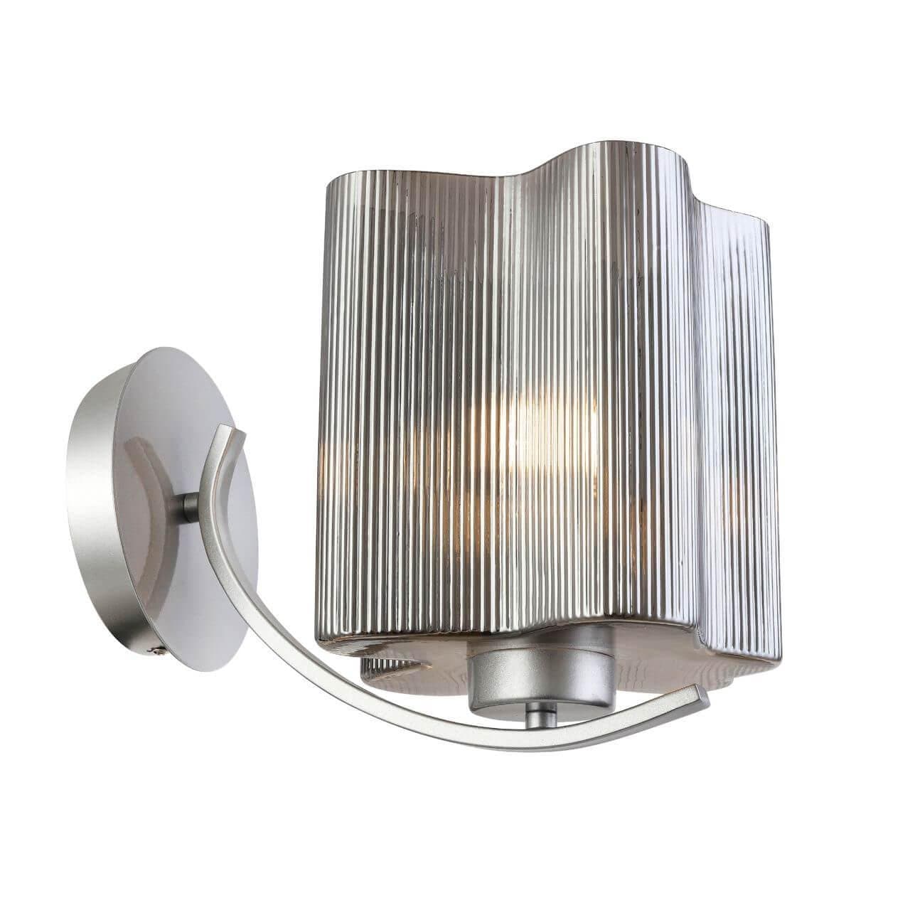 ST Luce SL117.701.01 Бра Серебристый/Дымчатый E27 1*60W