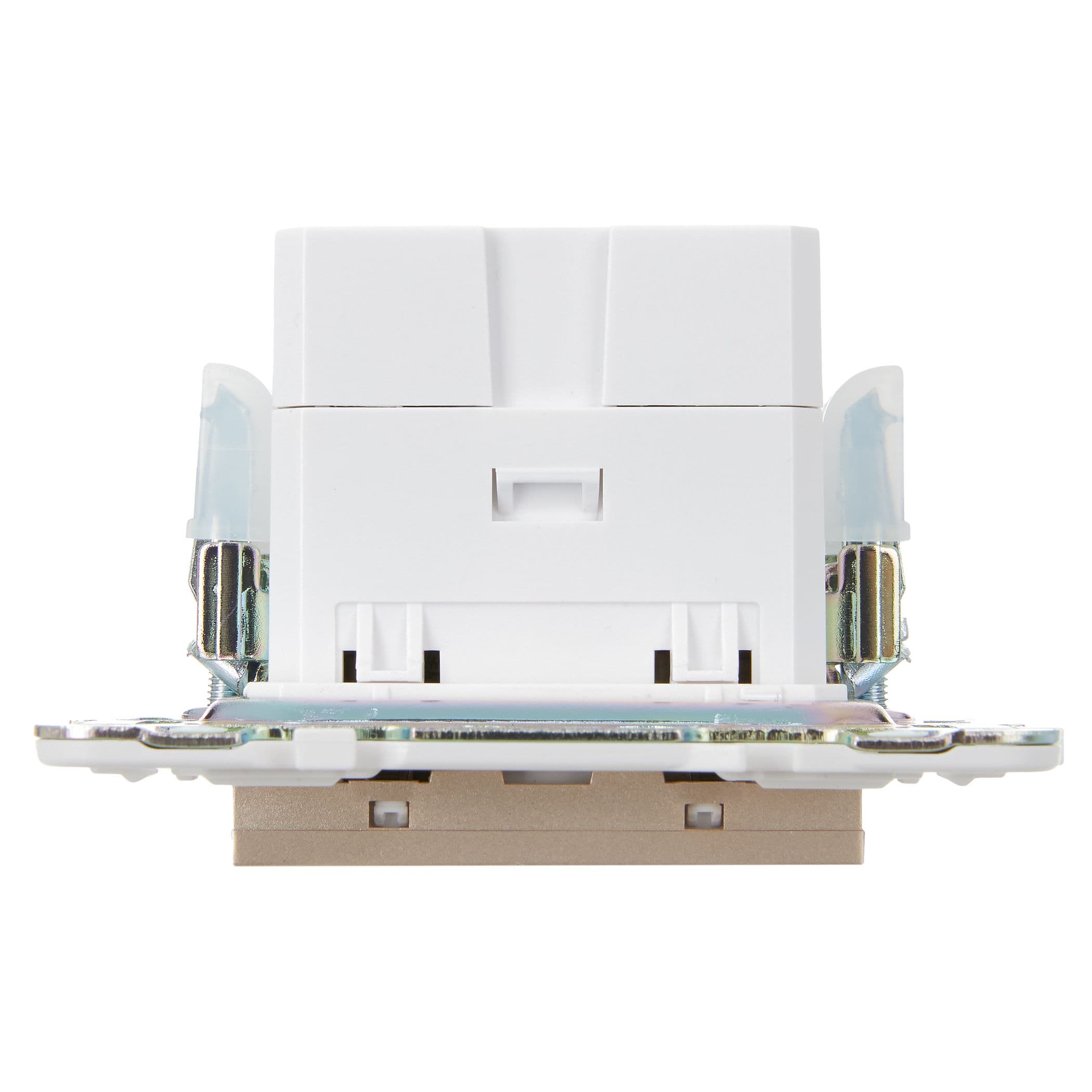 IEK SKANDY Песочный Розетка USB A+A 3,1А SK-R15Sa — миниатюра 5