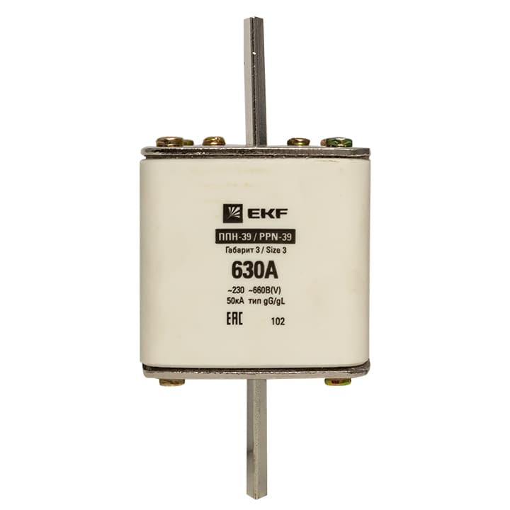EKF PROxima Плавкая вставка ППН-39 630/630А габарит 3 — миниатюра 4