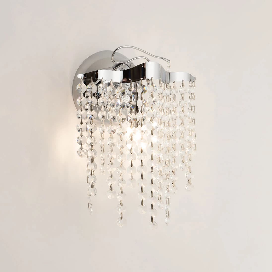 Citilux CL325311 Рита Хром+Прозр. Светильник Бра