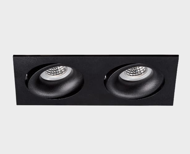 ITALLINE DE-202 black светильник встраиваемый