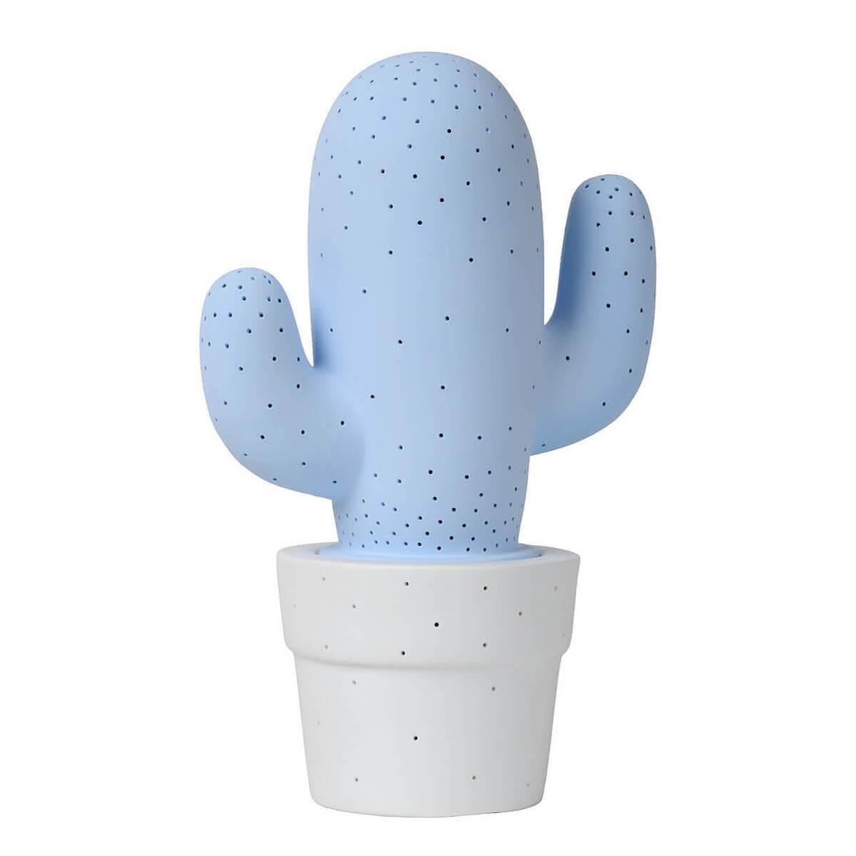 Lucide CACTUS Голубой Настольная лампа 13513/01/68