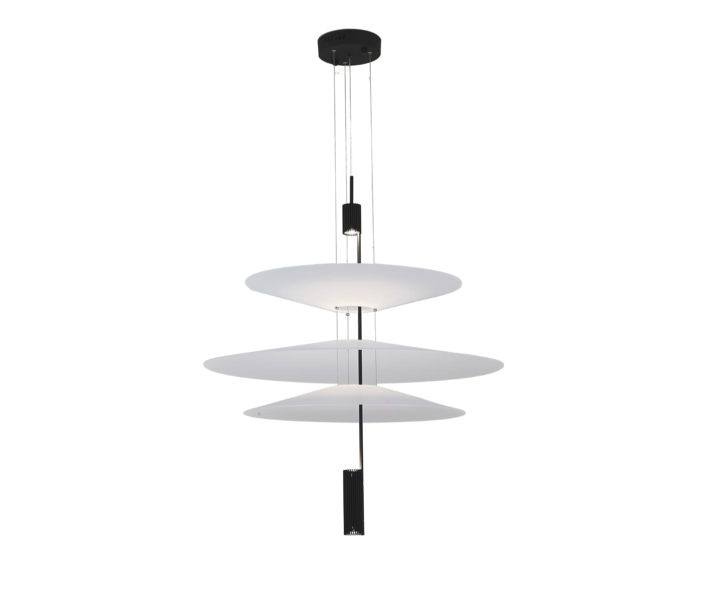 Kink Light 08403-50+68+50,19(01) Подвес Гида черный d50+68+50 h200 Led 3*3W (4000K)