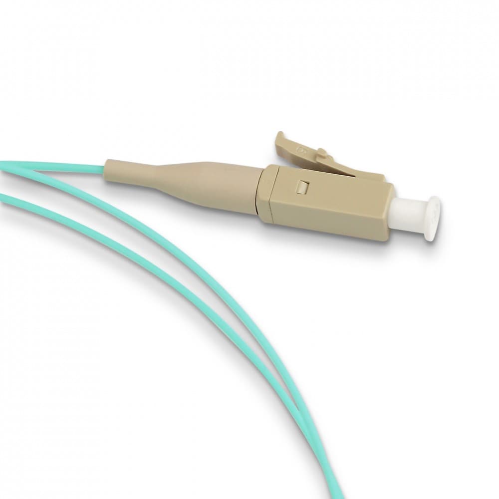 Hyperline FPT-B9-503-LC/PR-1M-LSZH-AQ Пигтейл волоконно-оптический MM 50/125(OM3), LC, 1 м, LSZH 34487
