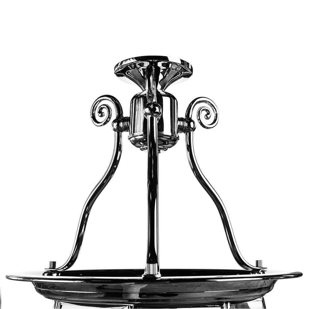 Arte Lamp Rimini Хром/Прозрачный Светильник подвесной 60W E14 A6509SP-3CC — миниатюра 4