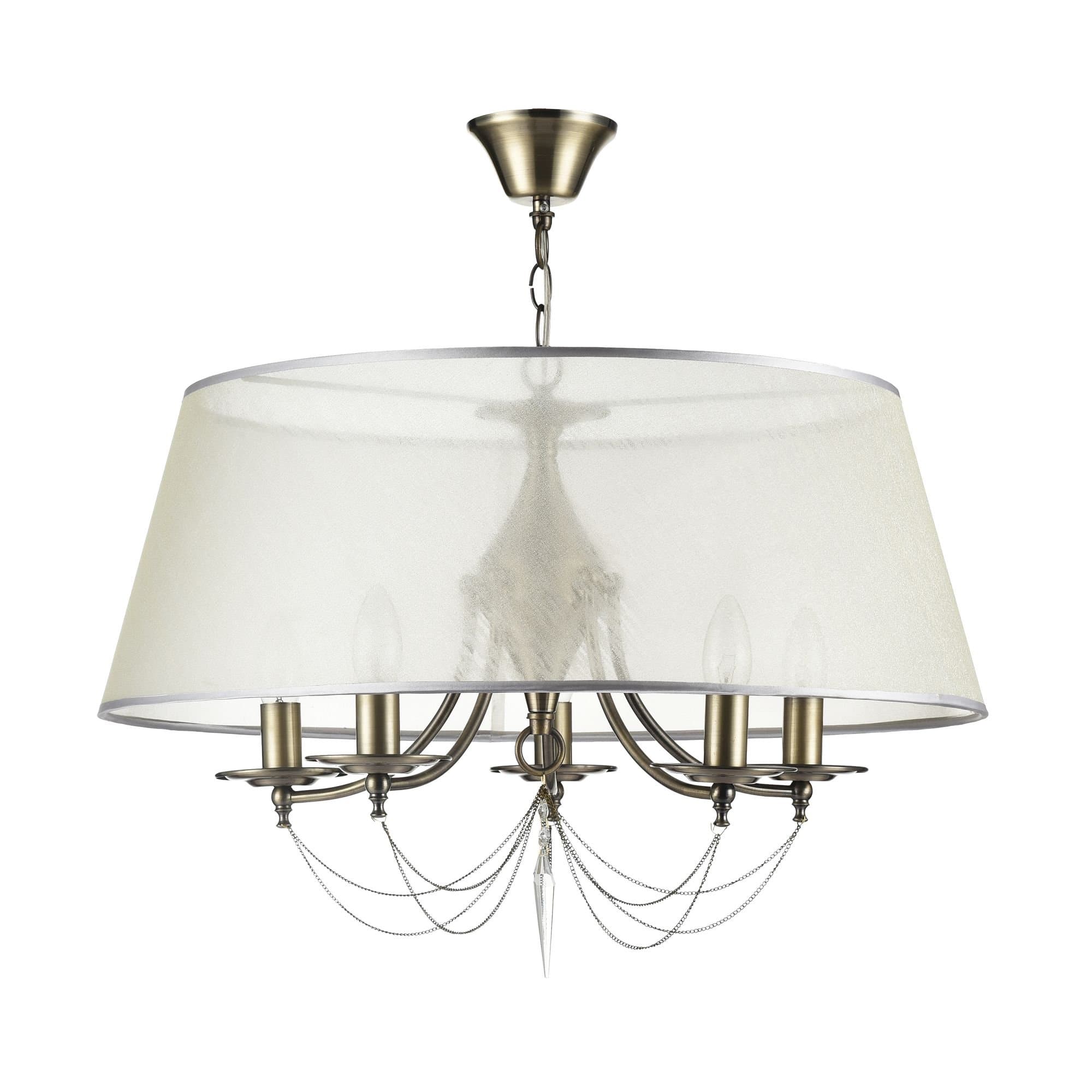 Freya Classic Garcia Бронза Люстра E14 40W FR2908-PL-05C-BZ — миниатюра 2