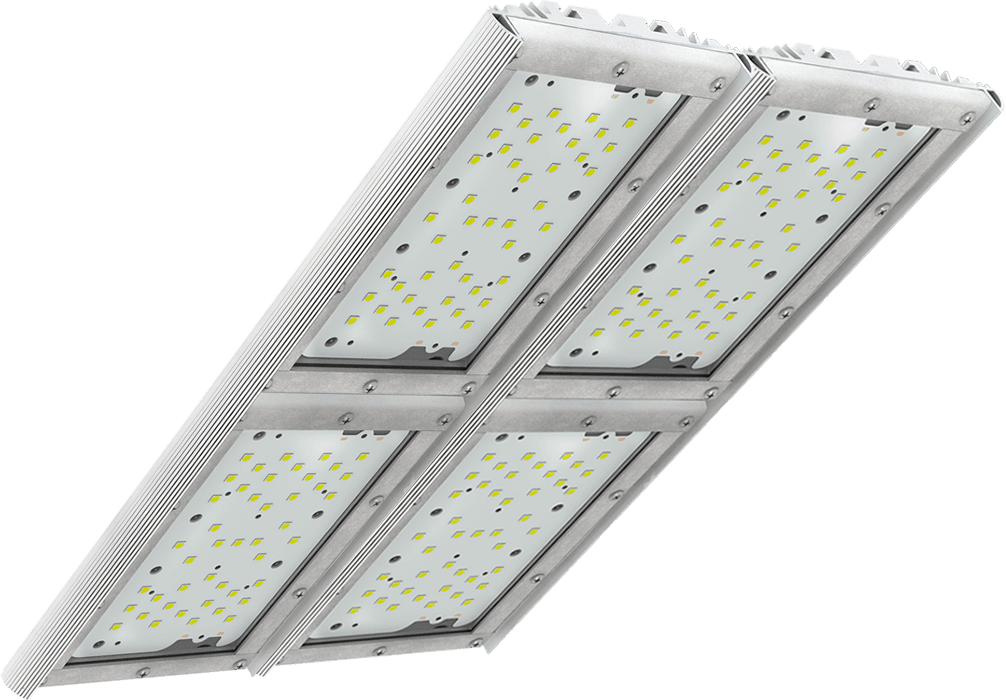 Светодиодный светильник Diora Unit2 Glass PRO 270/42000 Д прозрачный 42000лм 270Вт 3000K IP67 0.95PF 80Ra Кп<1 консоль DUGPRO270D-PZ-3K-C