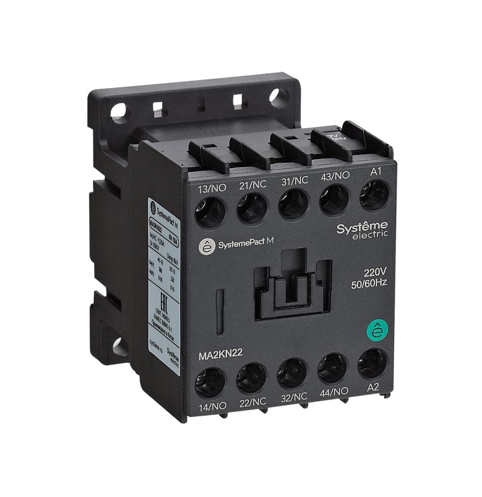 Systeme Electric Промежуточное реле MA2K 4НО AC48V 50/60Hz
