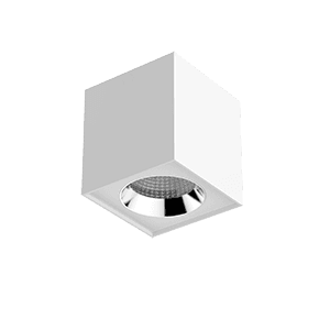 Varton Светодиодный светильник DL-02 Cube накладной 125х135 мм 20 Вт 3000 K 35° RAL9010 белый матовый V1-R0-00360-20000-2002030