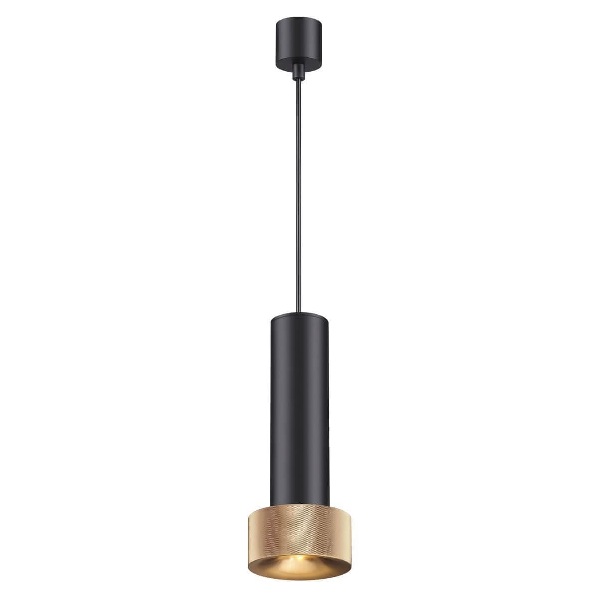 Odeon Light 4741/5L ODL20 15 черный/золотой Подвес GU10 5W 220V AFRA — миниатюра 1