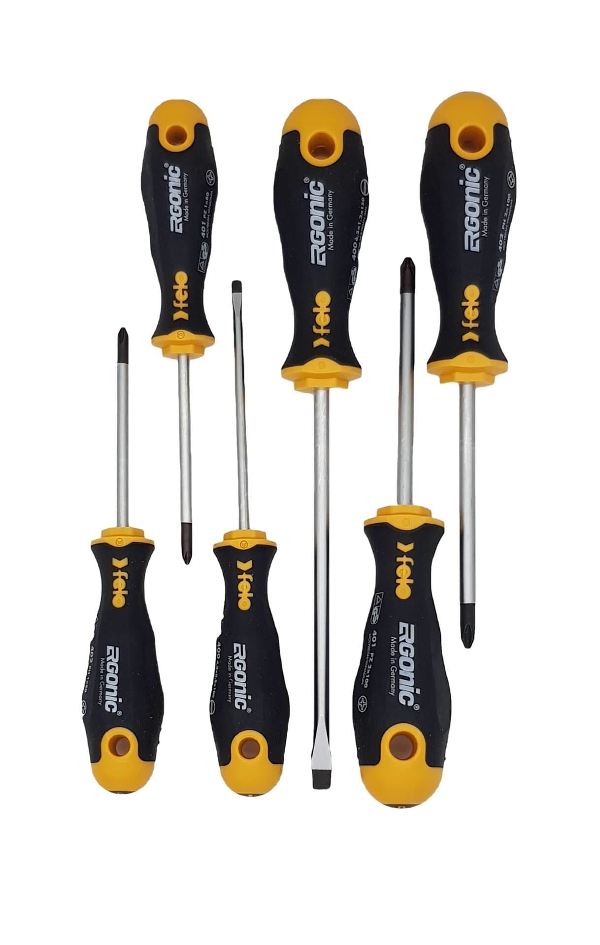 Felo Набор отверток Ergonic 6 шт в упаковке 40096118 — миниатюра 2