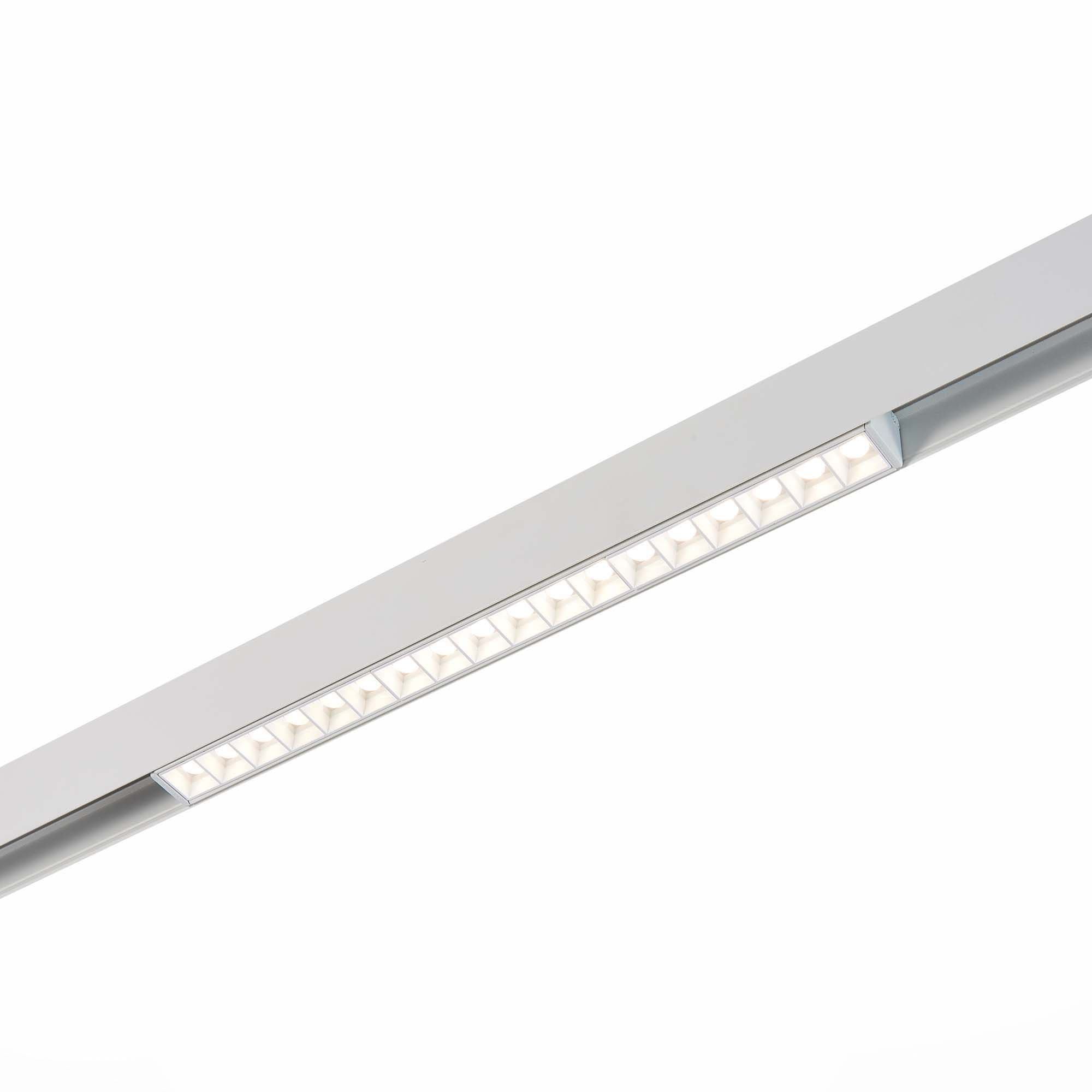 ST LUCE ST371.506.18 Магнитный трековый светильник SMART Белый LED 1*18W 2700K-6500K 1 620Lm Ra90 36° IP20 L338xW22xH25 48VV