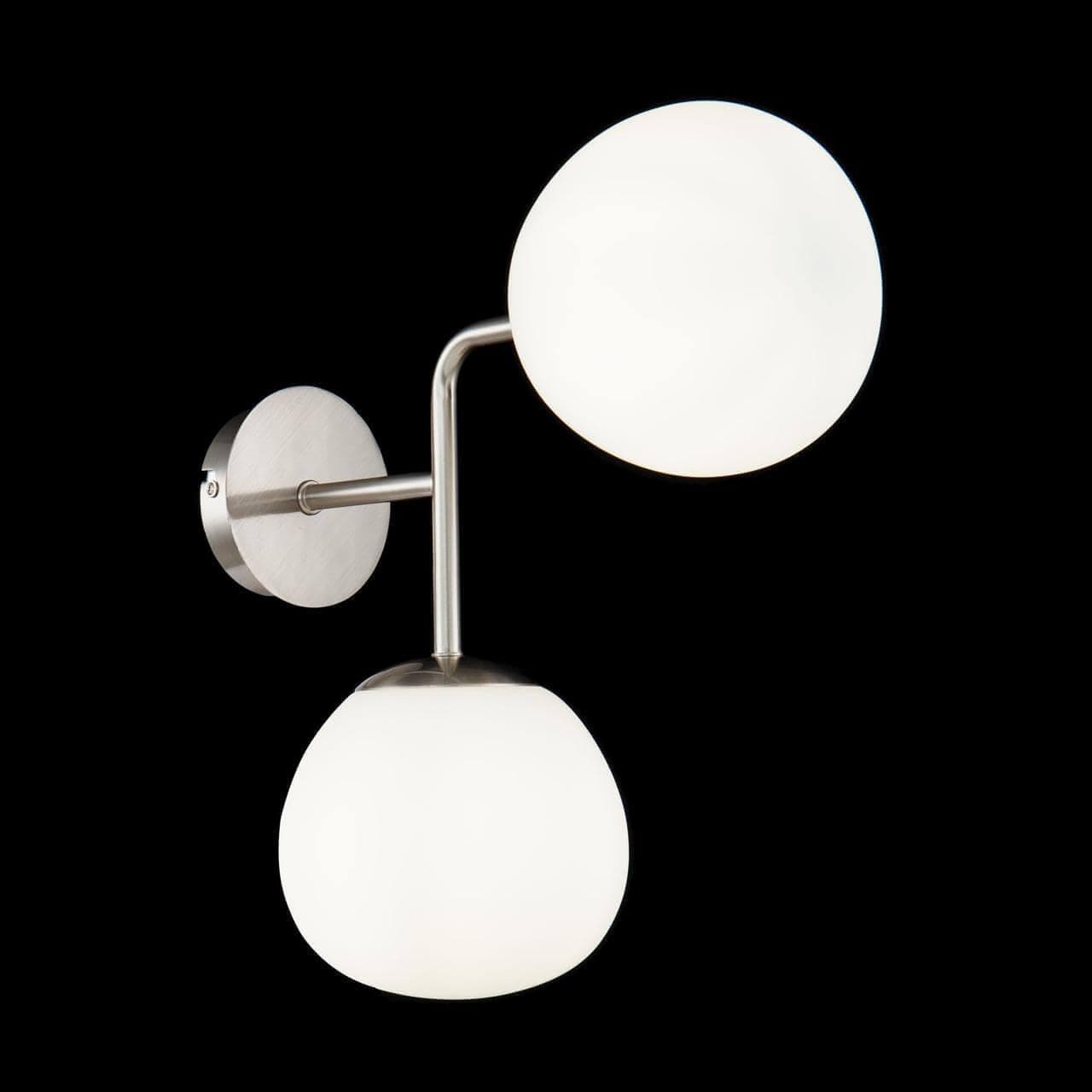 Maytoni Modern Erich Никель Бра E14 40W MOD221-WL-02-N — миниатюра 8