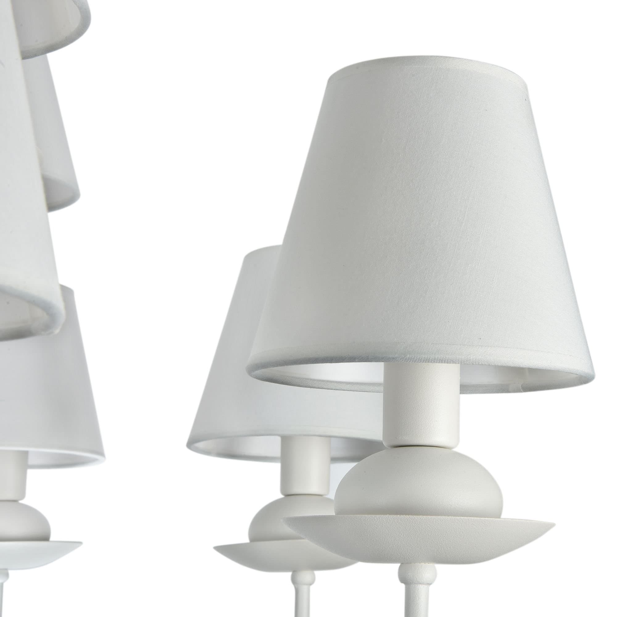 Freya Modern Eliza Белый Люстра E14 40W FR5756-PL-12-W — миниатюра 4