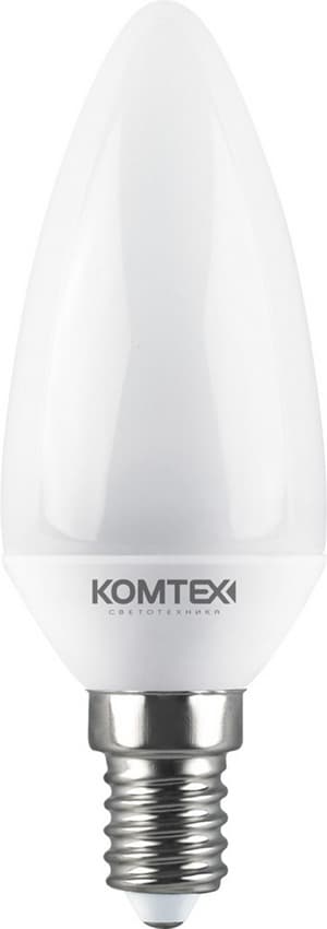 Comtech Лампа LED СТАНДАРТ свеча E14 5W 4000К 300D 15044809