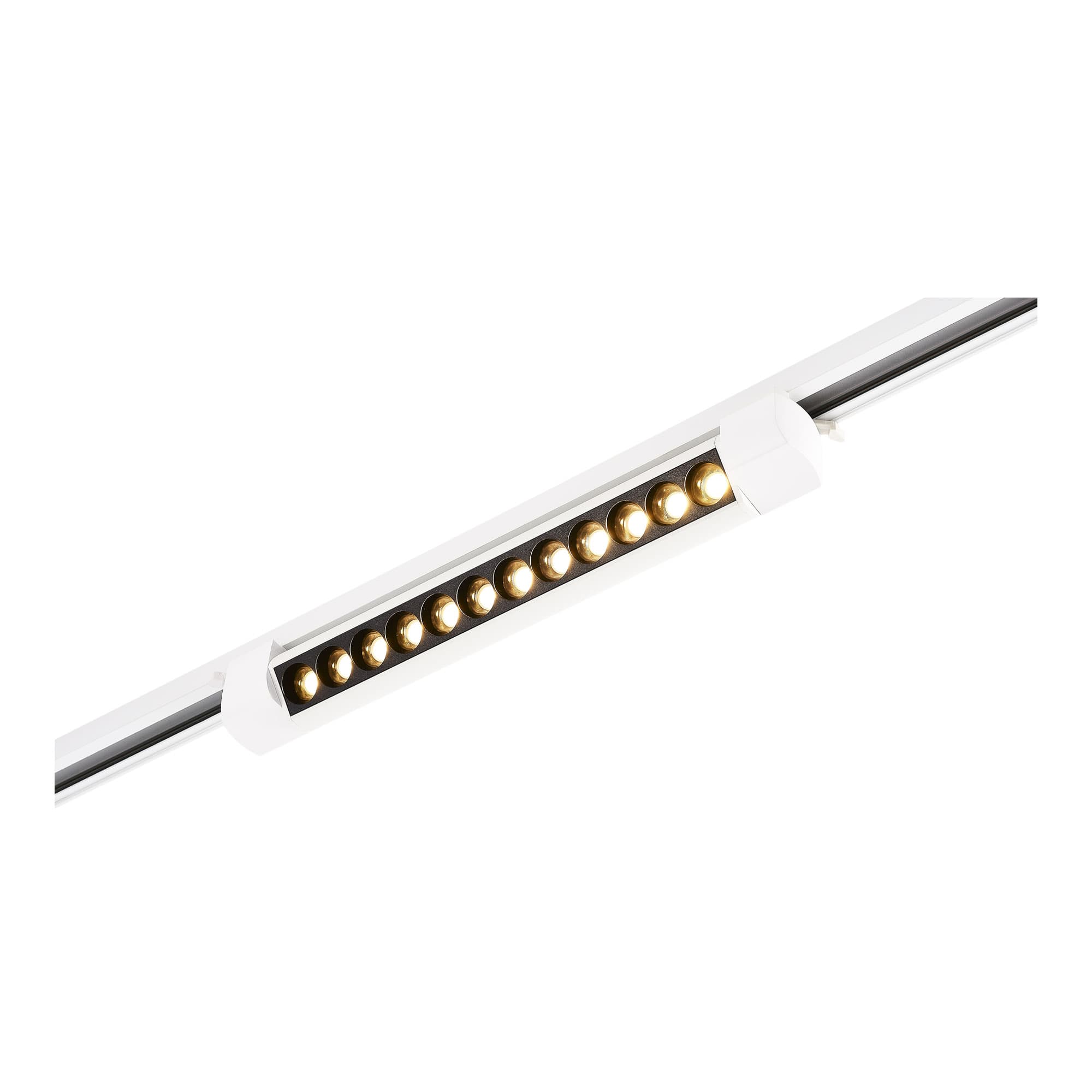 ST LUCE ST367.536.10 Св-к трек. Белый LED 1*10W 3000K 875Lm Ra90 24 IP20 L387xW49xH54 170-240VV