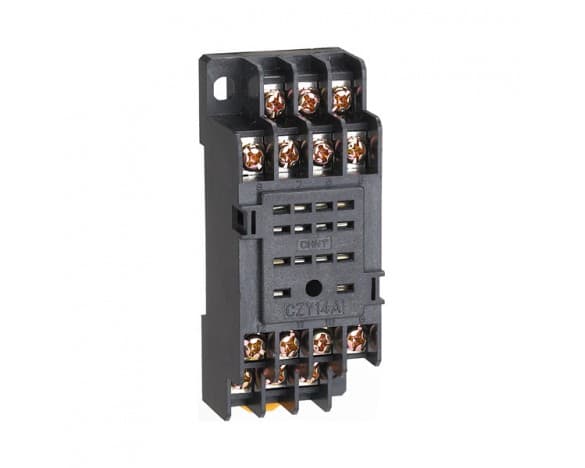 CHINT Розетка CZT08B-01 для NJDC-17(D)/2Z 2 конт. 10А