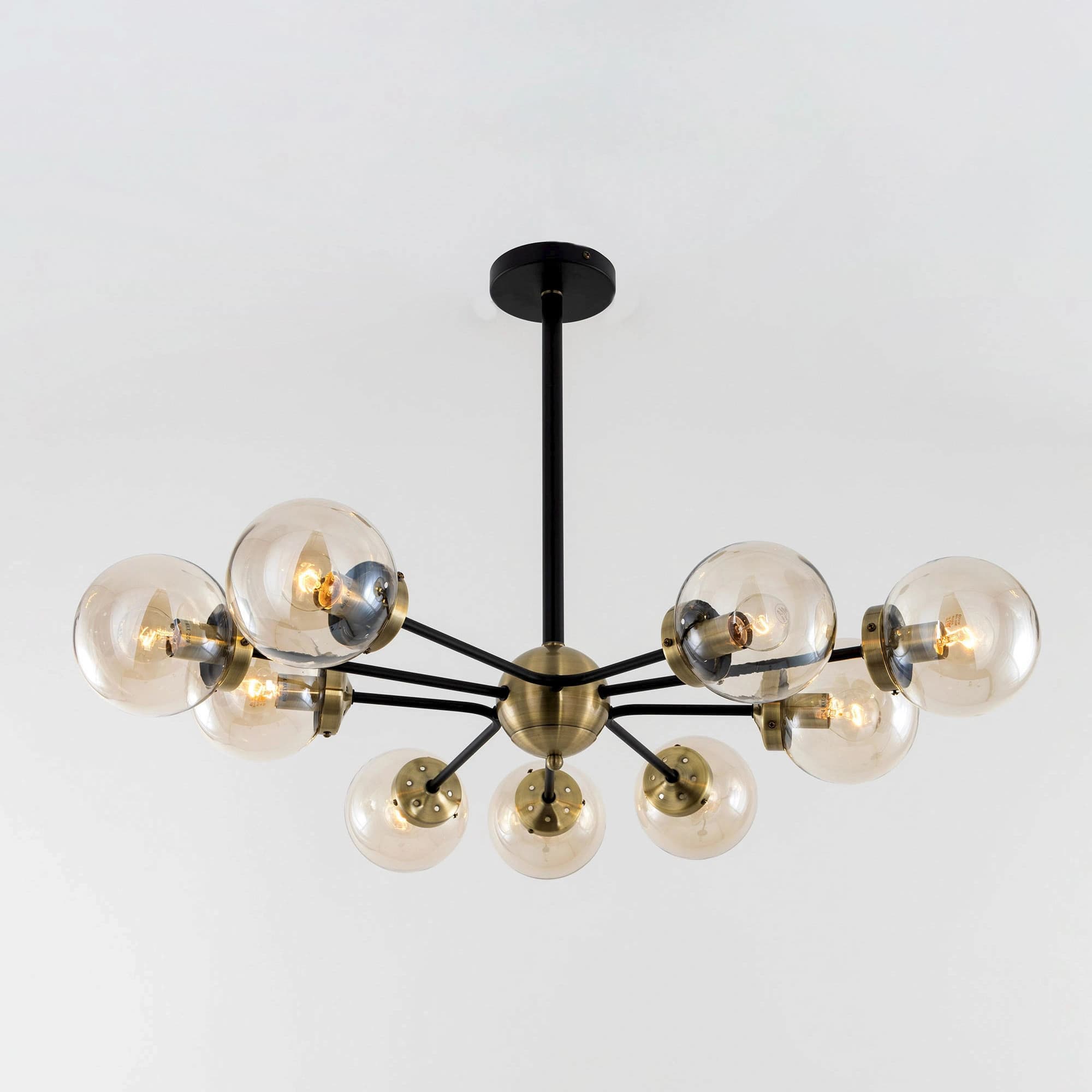 Citilux CL105295 Планета Черн+Дымч. Люстра — миниатюра 8
