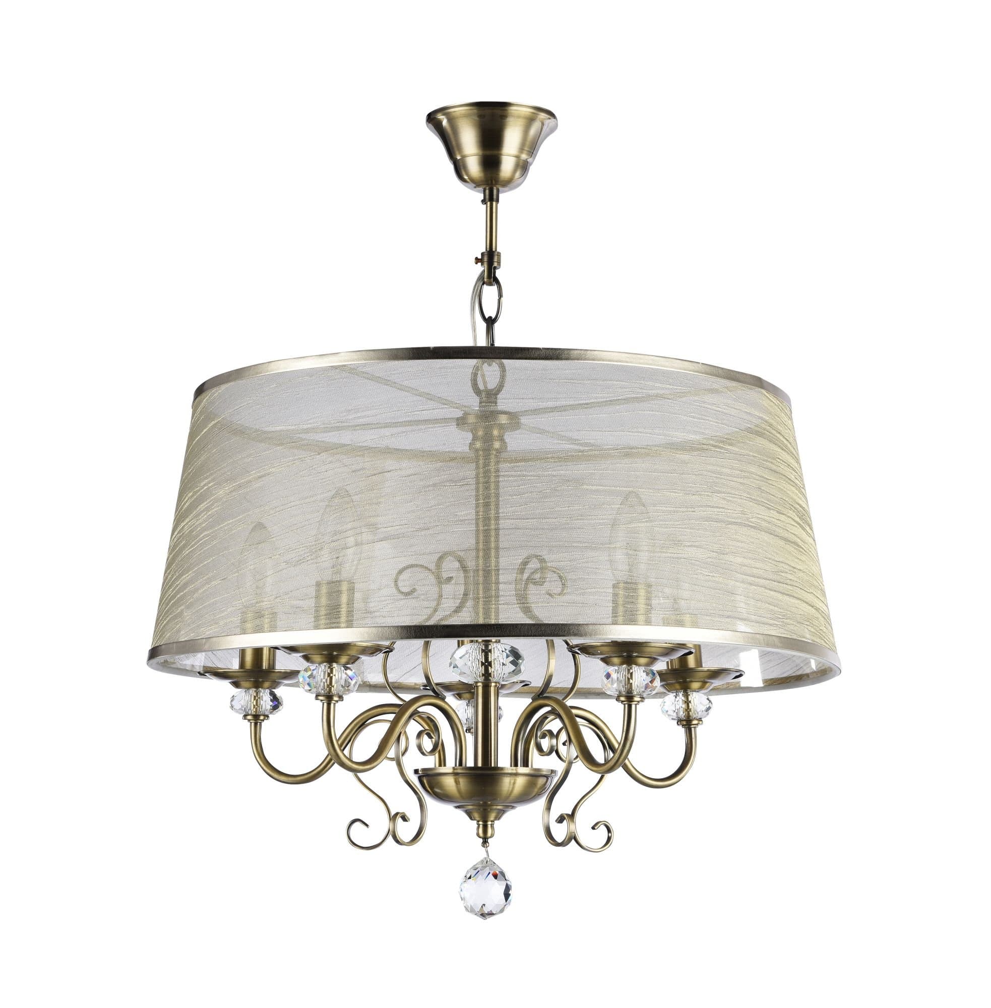 Freya Classic Driana Бронза Антик Люстра E14 40W FR2405-PL-05C-BZ — миниатюра 2