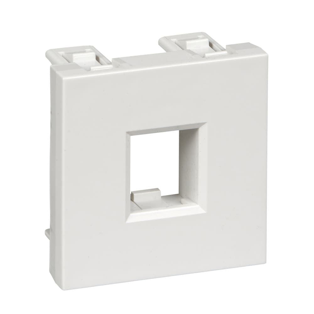 Systeme Electric Лиц.плата W45 2мод 1xKeystone RAL9003