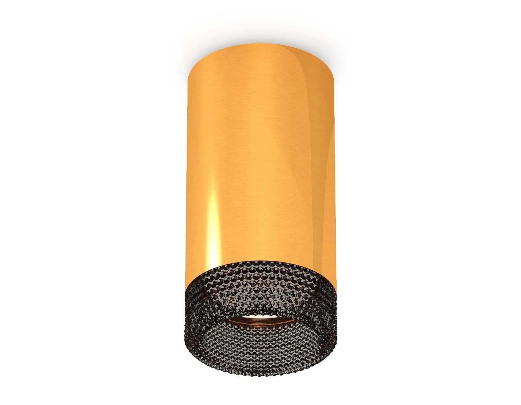 Ambrella Комплект накладного светильника XS6327011 PYG/BK золото желтое полированное/тонированный MR16 GU5.3 (C6327, N6151) — миниатюра 1