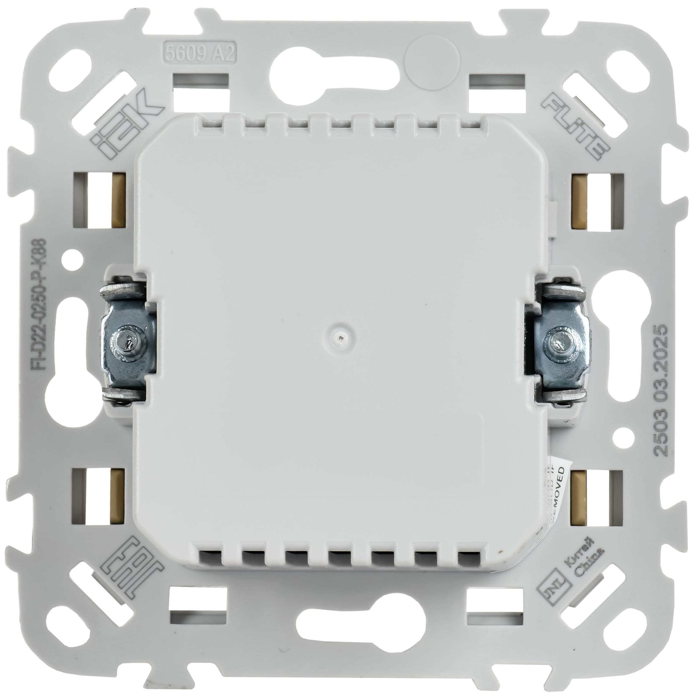 IEK FLITE Льняной Светорегулятор проходной LED 250Вт — миниатюра 3