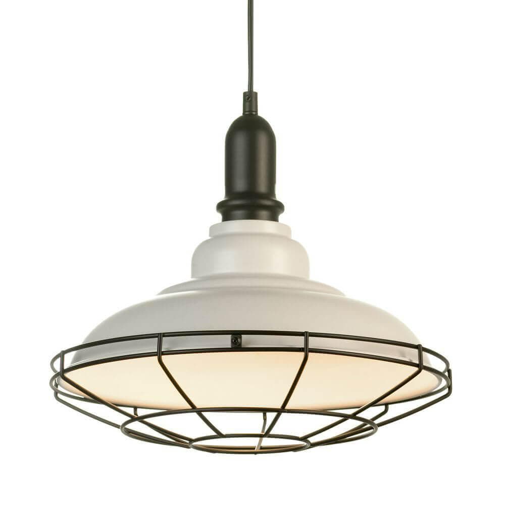 Lussole LOFT Металл Белый / черный Стекло Подвес E27 10W GRLSP-9848 — миниатюра 3
