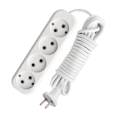 UNIVersal Е-204 Удлинитель 3м ПВС 2*0,75 4гн. 9631968