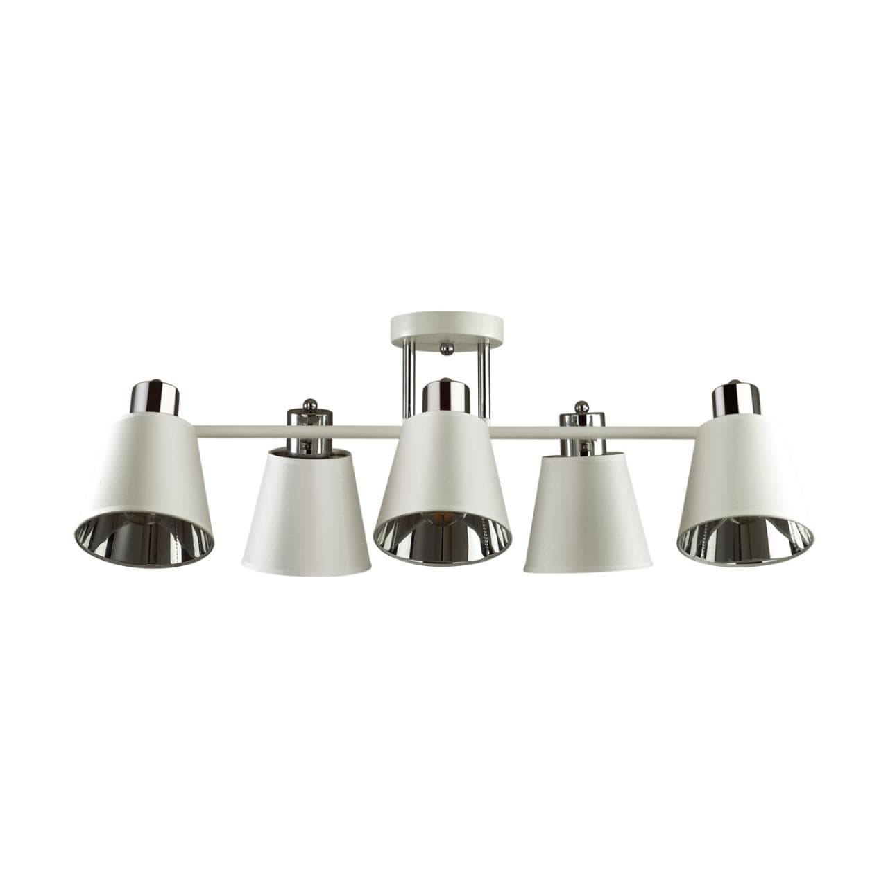 Lumion 5219/5C COMFI белый, хром Люстра Потолочная E14 5*40W 220V GRETCHEN