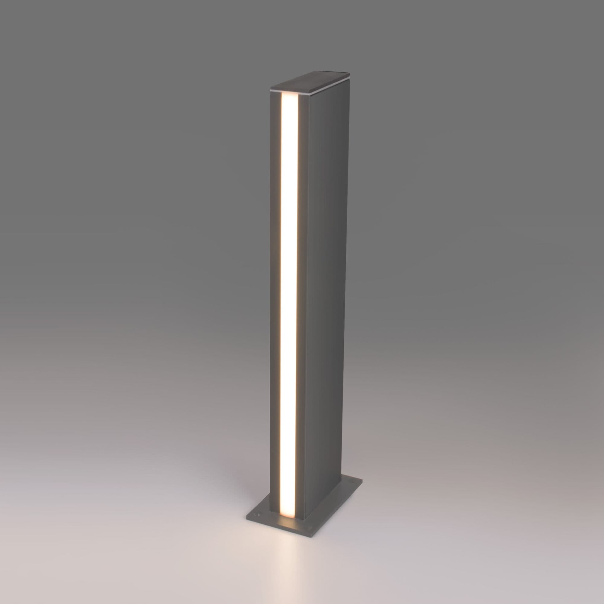 Elektrostandard 1538 TECHNO LED / Светильник садово-парковый со светодиодами серый a053317 — миниатюра 1