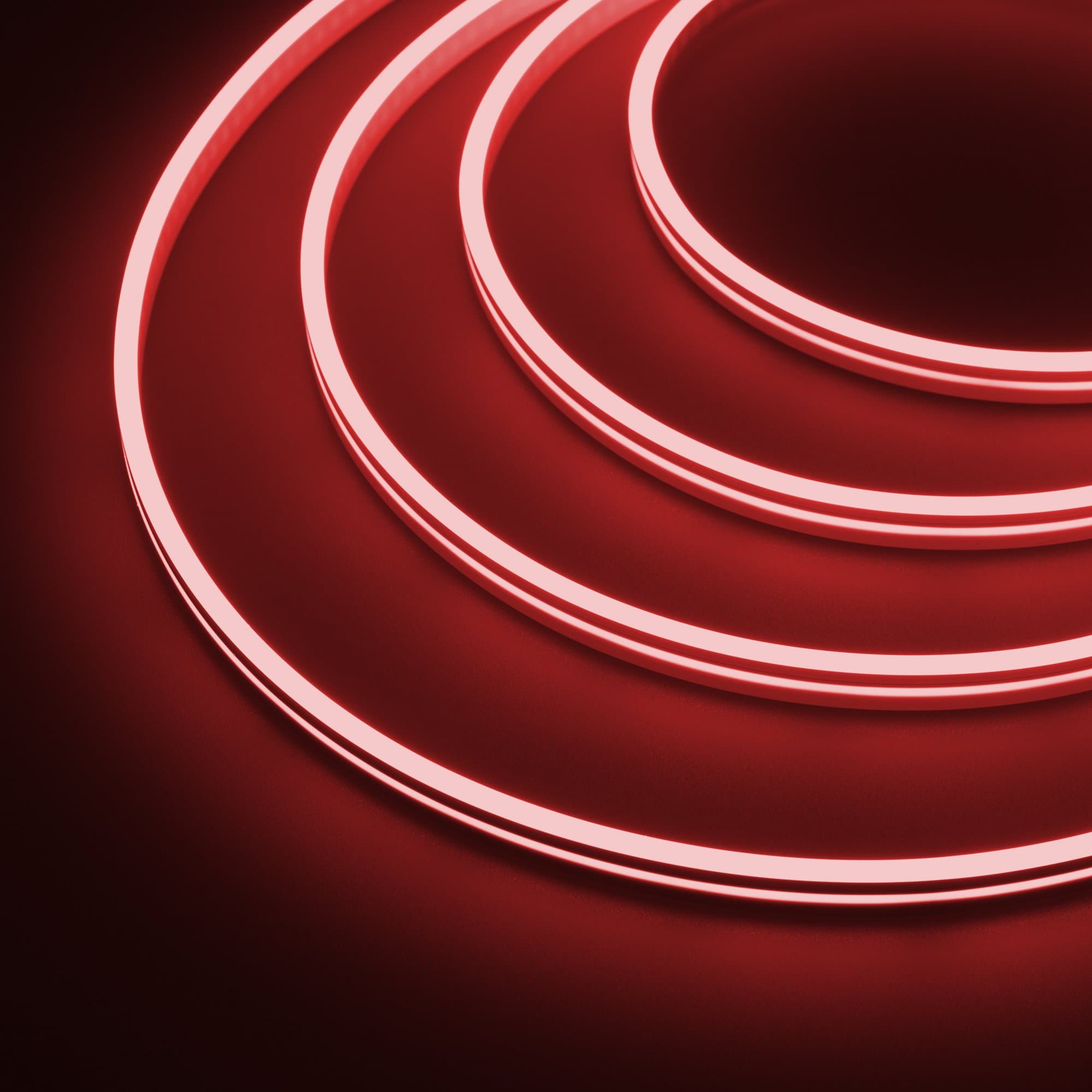 Arlight Гибкий неон ARL-MOONLIGHT-1004-SIDE 24V Red (6.8 Вт/м, IP65) 031012 — миниатюра 2
