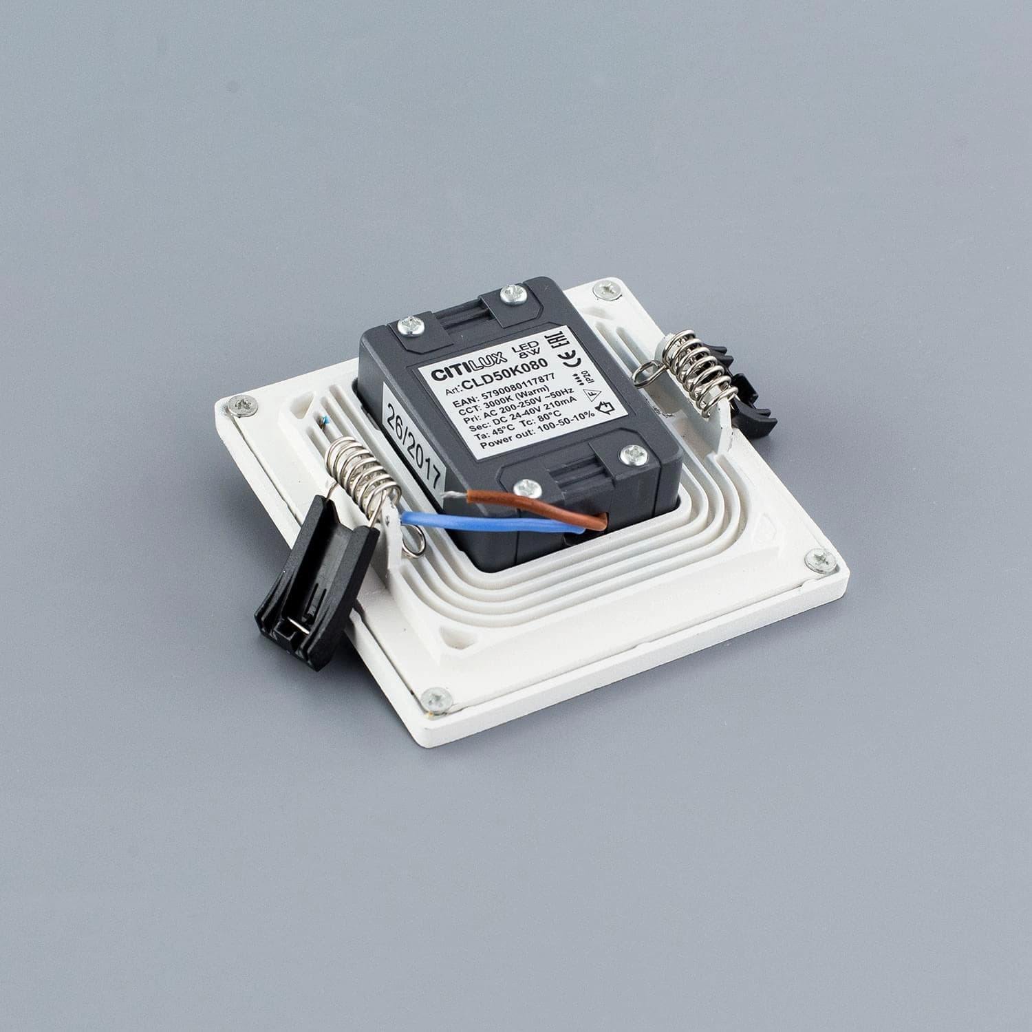 Citilux CLD50K080 Омега Белый Светильник Встр 8W*3000K — миниатюра 2