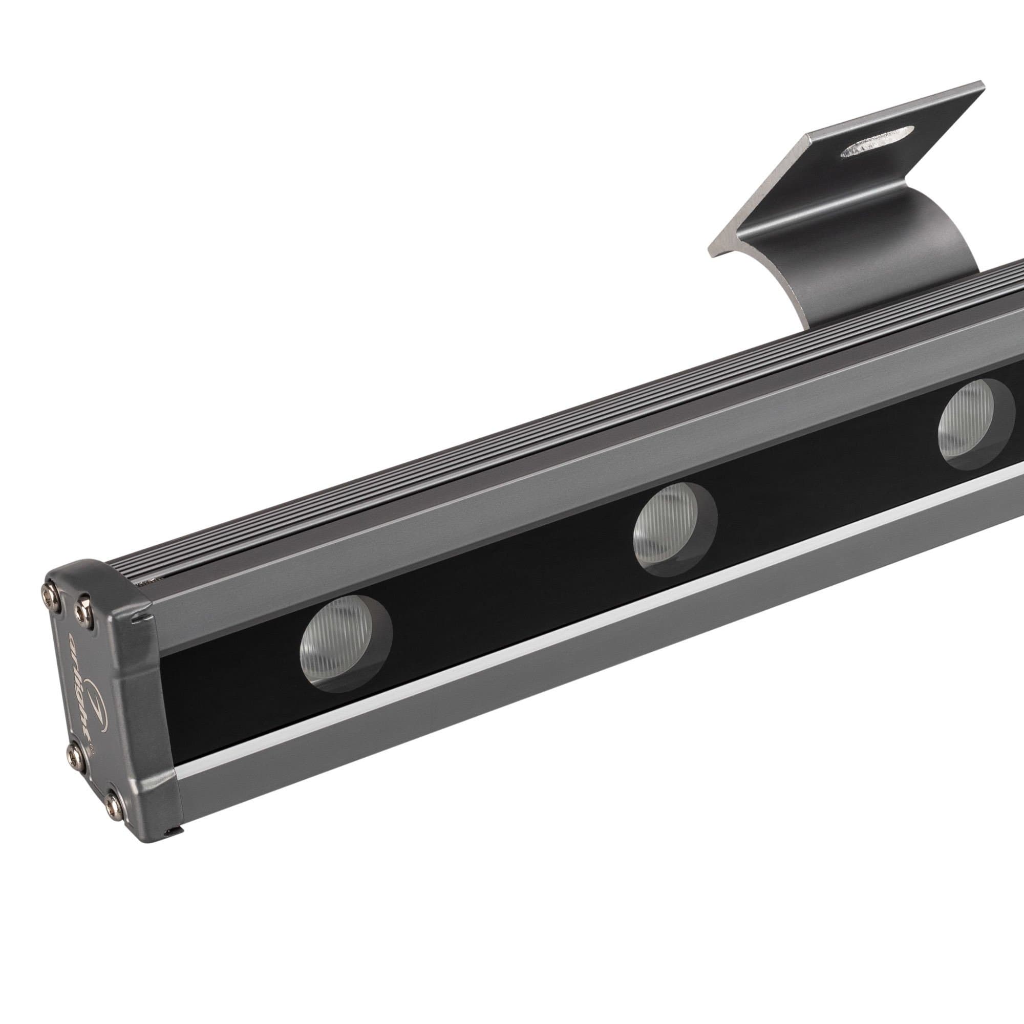 Arlight Светодиодный прожектор AR-LINE-1000L-48W-24V RGB-Warm3000 (Grey, 15x45 deg, DMX512) (Закрытый) 027958 — миниатюра 1