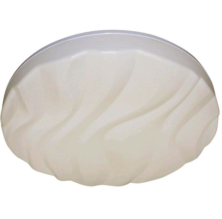 Kink Light 074142-2 Светильник Сейша белый d70 h9 Led 141W (3000-6000K) с пультом ДУ