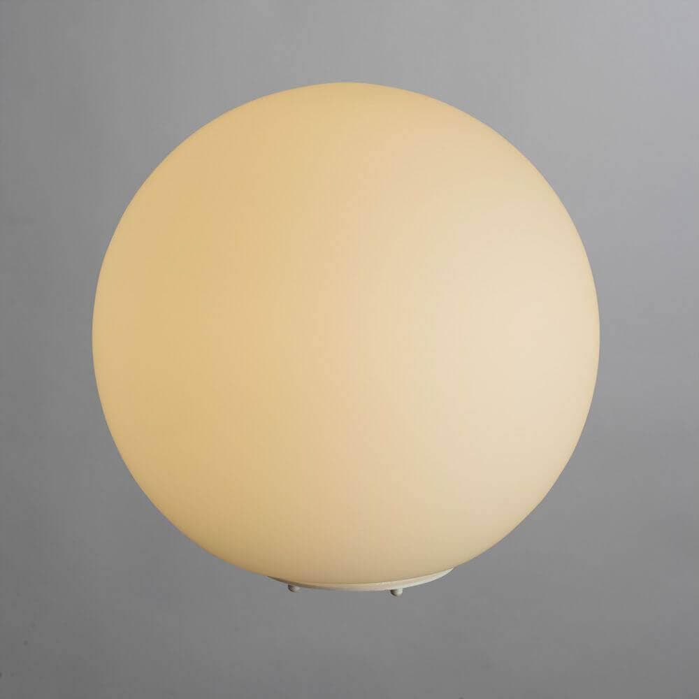 Arte Lamp Sphere Белая Лампа настольная декоративная 60W E27 A6030LT-1WH — миниатюра 3