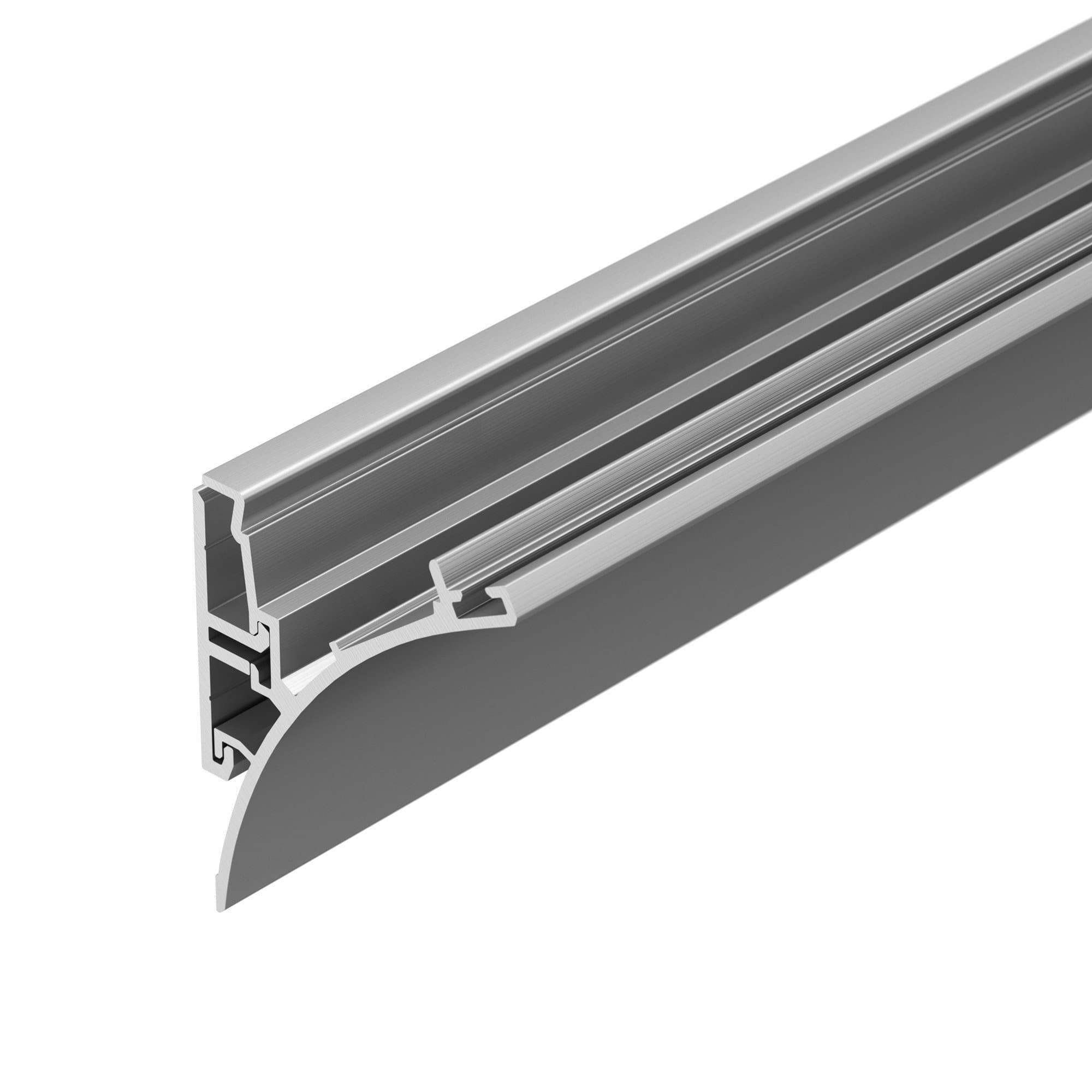 Arlight Профиль KARNIZ-R-2000 ANOD (Алюминий) 021649 — миниатюра 3