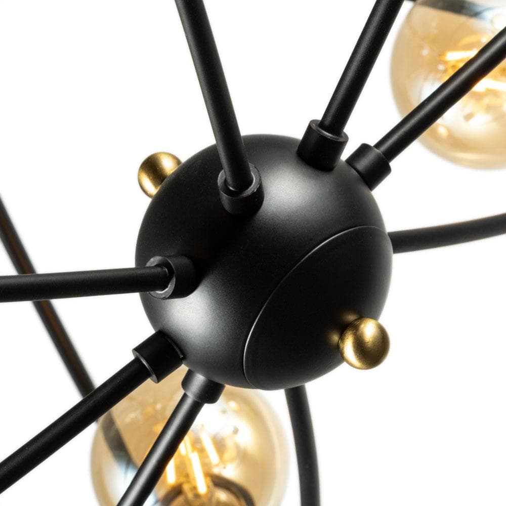 Arte Lamp A1963PL-8BK Люстра потолочная — миниатюра 2