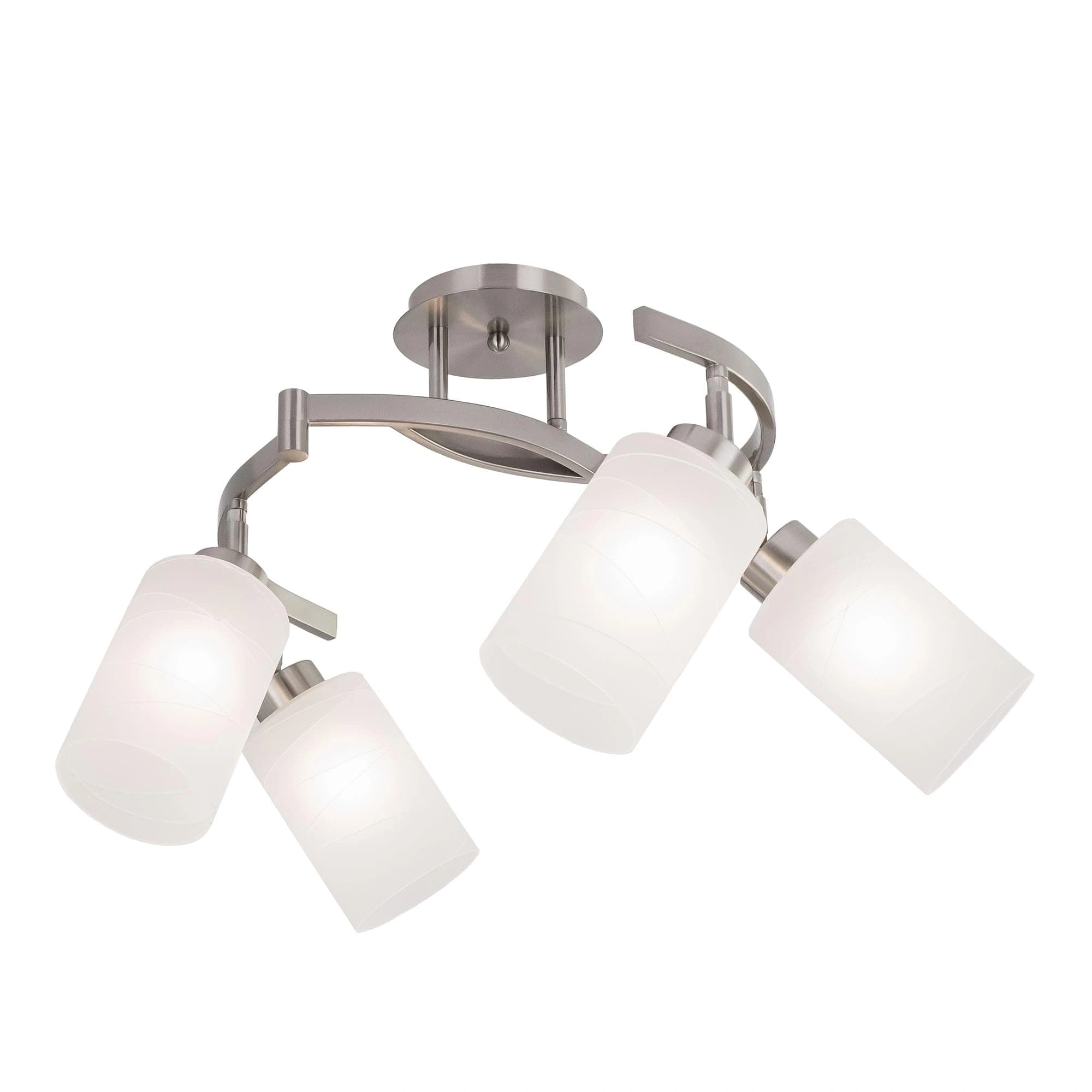 Citilux CL125141 Астро Хром Мат. Светильник Люстра — миниатюра 1