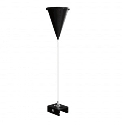 ST LUCE ST030.409.23 Тросовый подвес для трехфазного шинопровода Черный