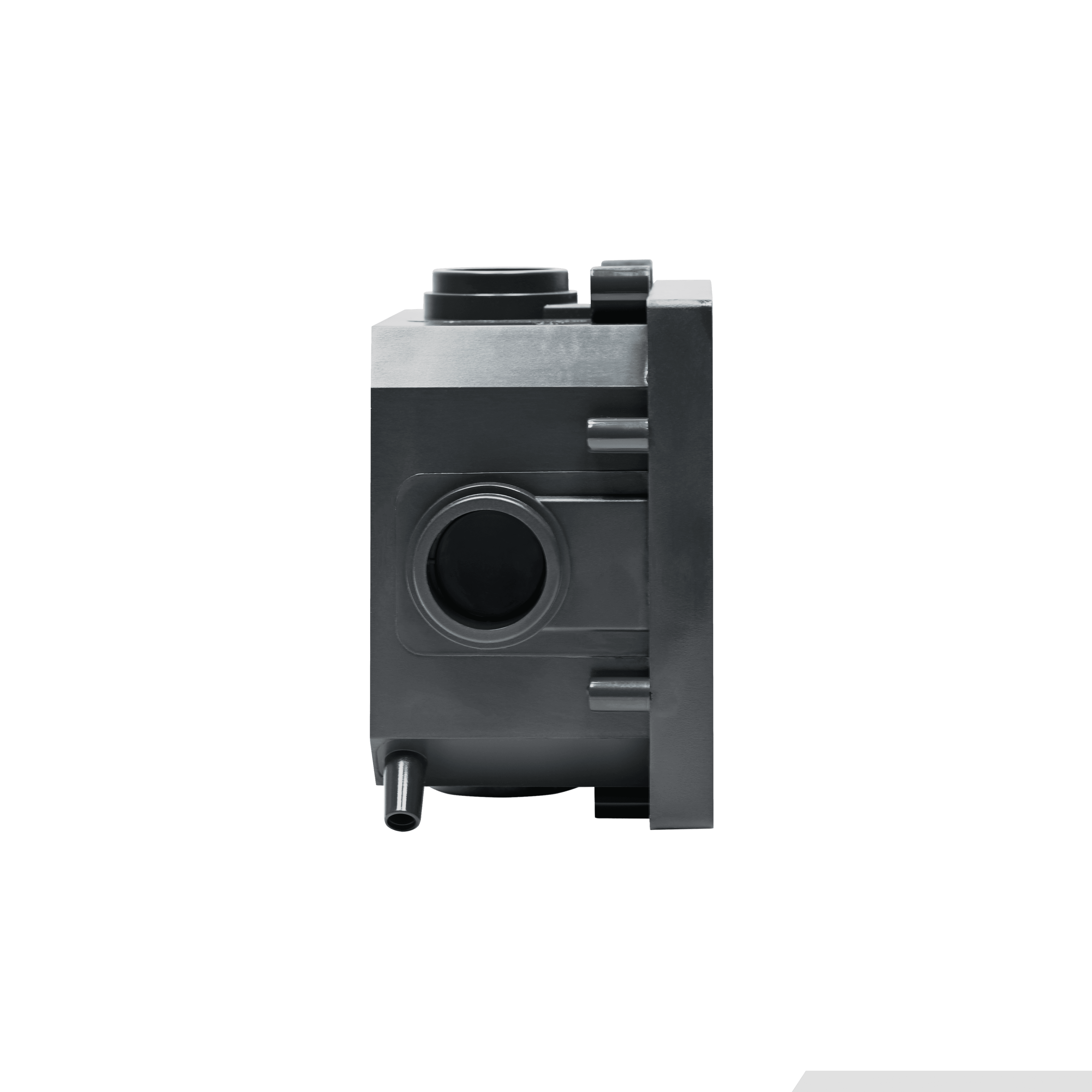 Systeme Elecrtic MultiDesk Медь Лючок на 2 модуля IP44 с монтажной коробкой для бетонных полов, тип MDK20 — миниатюра 7