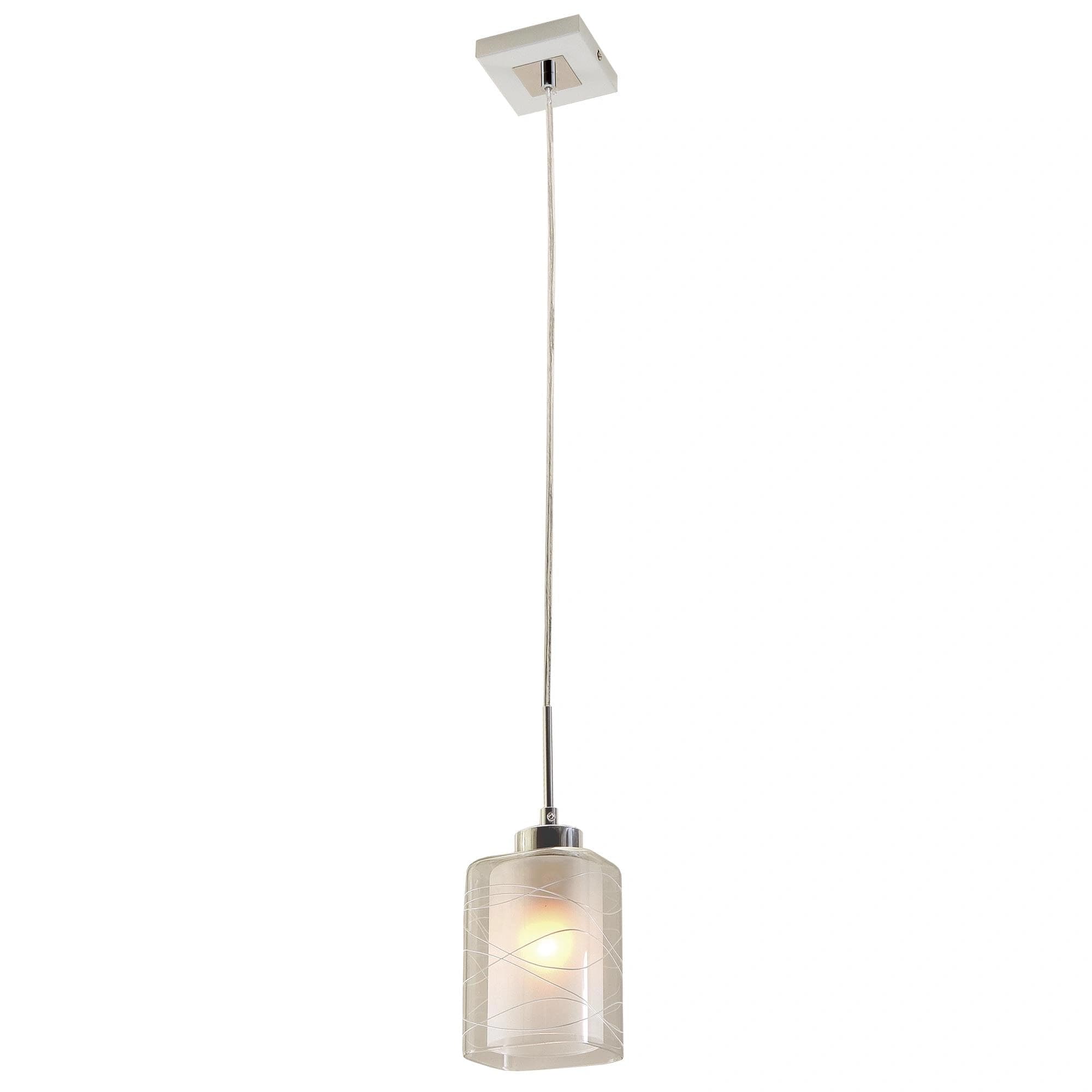 Citilux CL159110 Румба Белый+Хром Светильник Подвес