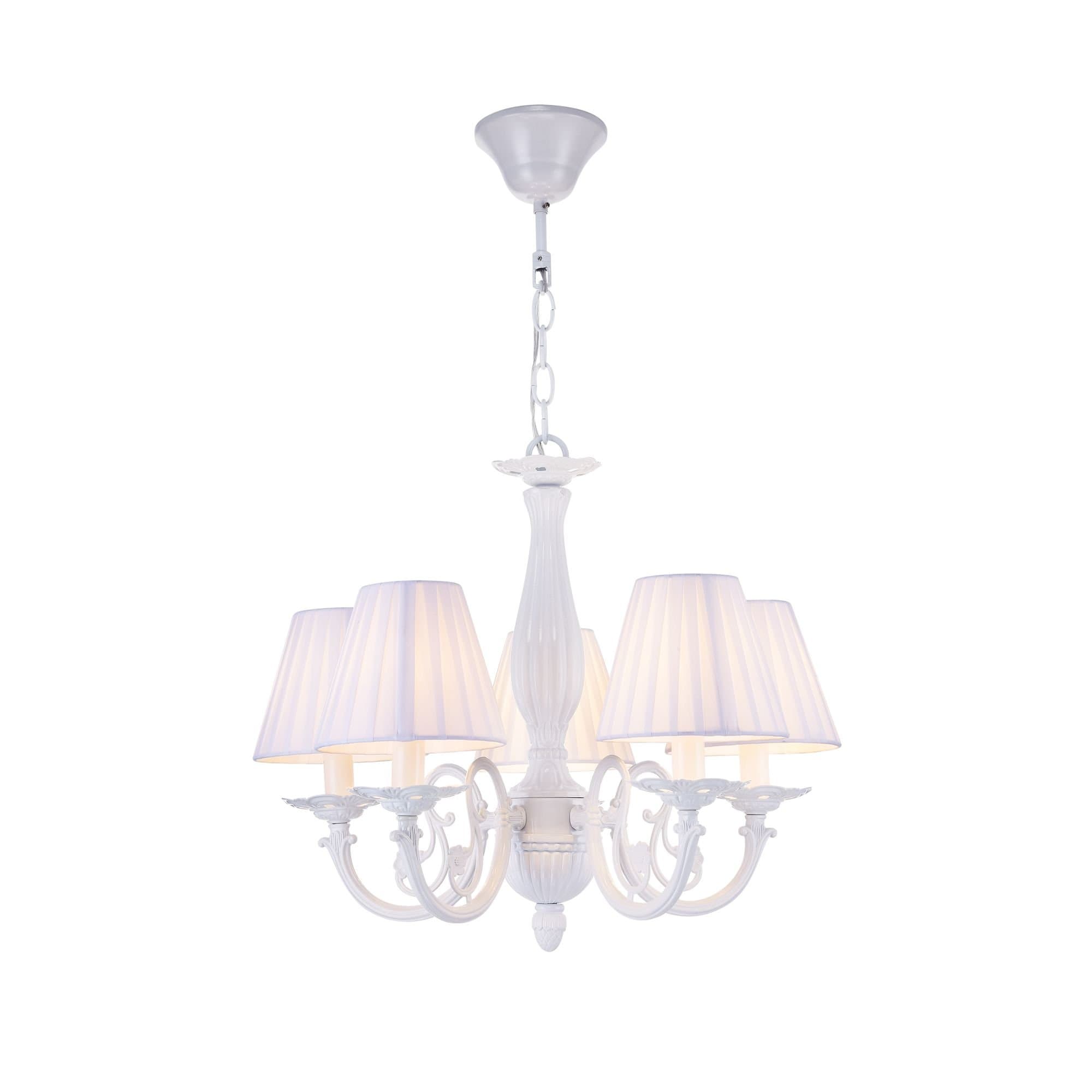 Freya Classic Jasmine Белый Люстра E14 40W FR2686PL-05W — миниатюра 2